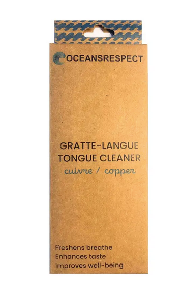 Gratte langue cuivre